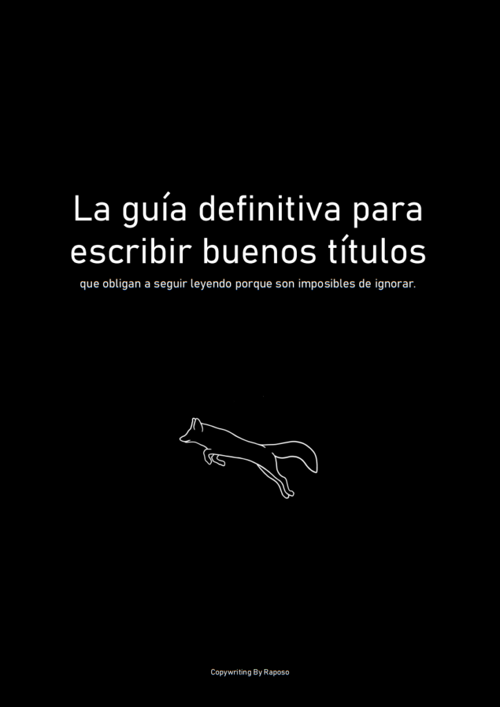 La Guía Definitiva para escribir buenos Títulos